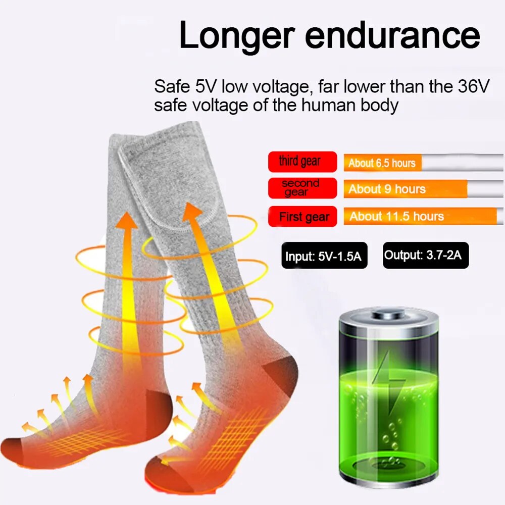 Winter Heated Socks
